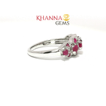 Load image into Gallery viewer, 3.29/GM RUBY RING Earrings - G0593