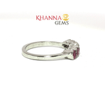 Load image into Gallery viewer, 2.53/GM RUBY RING Earrings - G0620
