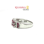 Load image into Gallery viewer, 4.04/GM RUBY RING Earrings - G0622