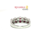 Load image into Gallery viewer, 4.04/GM RUBY RING Earrings - G0622