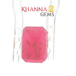 Load image into Gallery viewer, 4.68/CT Natural Ruby Stone with Govt. Lab Certificate-16839S209419