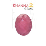 Load image into Gallery viewer, 5.66/CT Natural Madagascar Ruby Stone with Govt. Lab Certificate-16140S206355