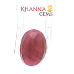 Load image into Gallery viewer, 6.95/CT Natural Madagascar Ruby Stone with Govt. Lab Certificate-16140S206363
