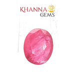 Load image into Gallery viewer, 3.97/CT Natural Mozambique Ruby Stone with Govt. Lab Certificate-15909S205586