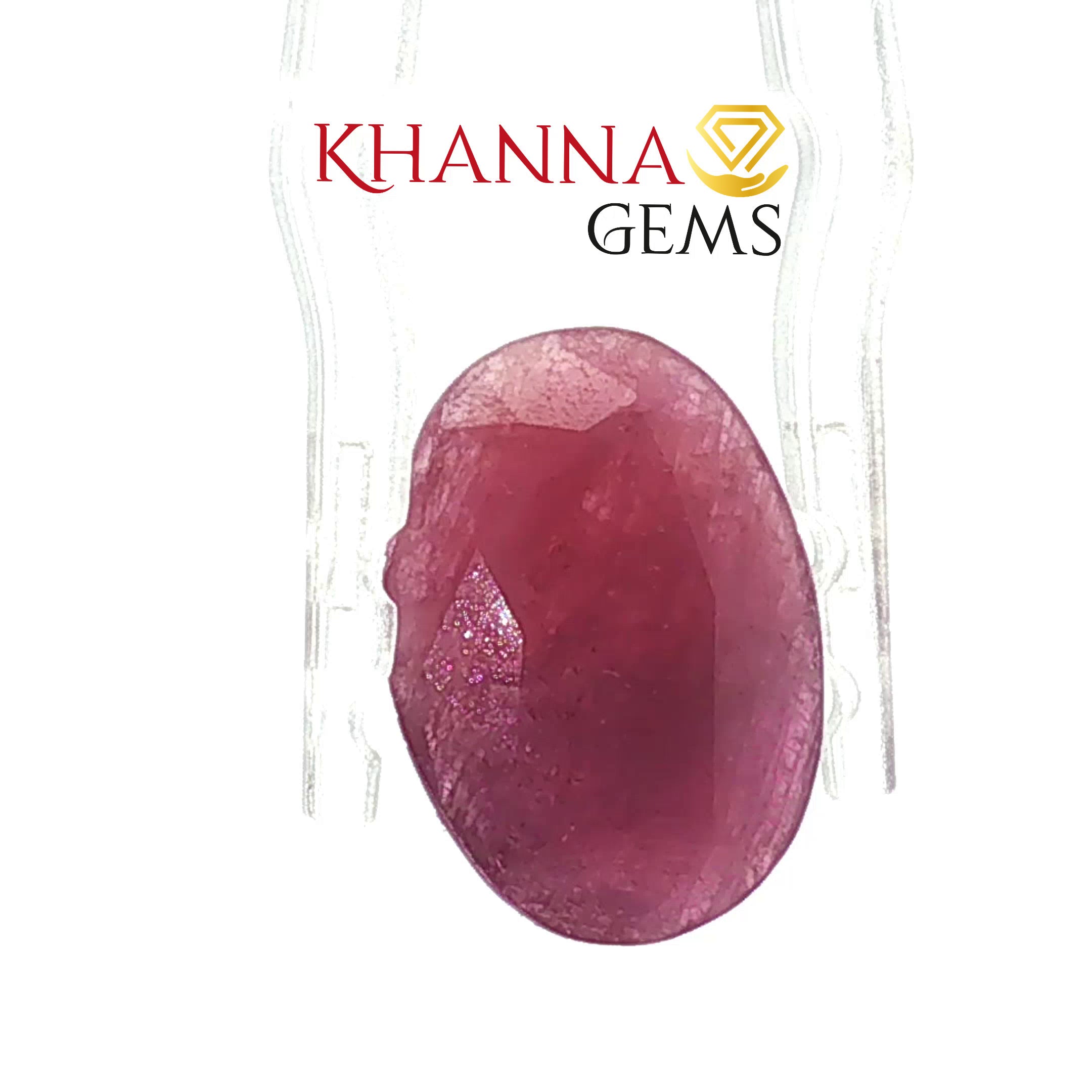 5.73/CT Natural Ruby Stone with Govt. Lab Certificate-16839S209422