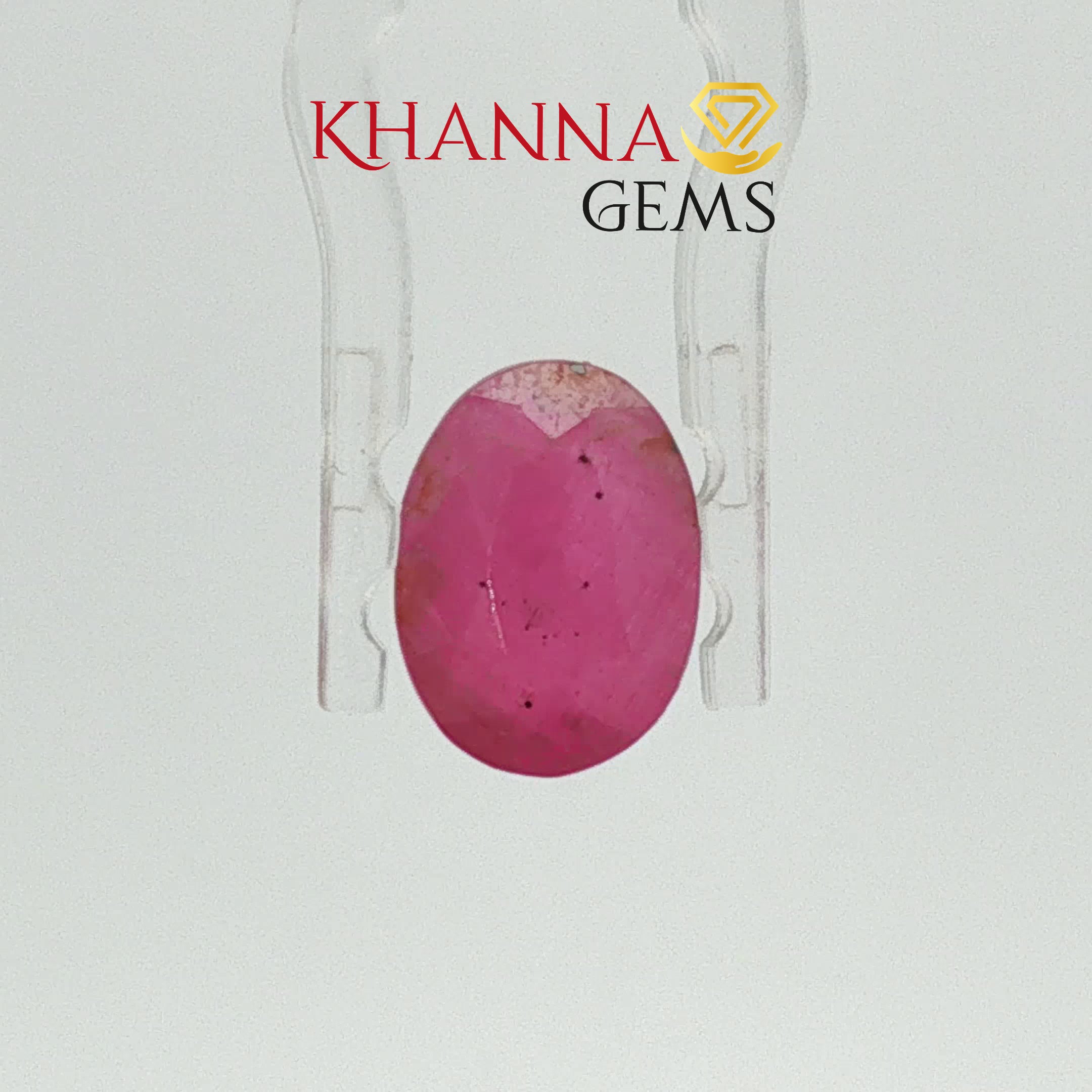 3.66/CT Natural Ruby Stone with Govt. Lab Certificate-16910S209837