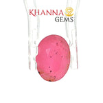 Load image into Gallery viewer, 3.66/Ct Natural Sri Lanka Ruby Stone with govt. lab Certificate-16910S209837