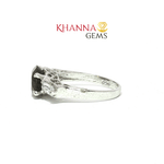 Load image into Gallery viewer, 2.69/GM SMOKY TOPAZ ZIRCON RING Earrings - G0602