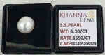 Load image into Gallery viewer, 6.3/CT Natural South Sea Pearl With Lab Certificate-16140S206329