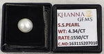 Load image into Gallery viewer, 4.34/CT Natural South Sea Pearl With Lab Certificate-16311S207010