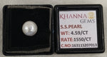 Load image into Gallery viewer, 4.59/CT Natural South Sea Pearl With Lab Certificate-16311S207013