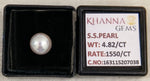 Load image into Gallery viewer, 4.82/CT Natural South Sea Pearl With Lab Certificate-16311S207038