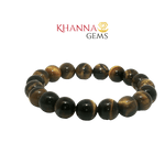 Load image into Gallery viewer, Premium Tiger Eye 12.5MM Round Gemstone Beads ā NOO6016