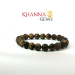 Load image into Gallery viewer, Natural Tiger Eye Bracelet