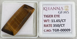 Load image into Gallery viewer, 11.65/CT Tiger Eye with Govt. Lab Certificate-TGR00009