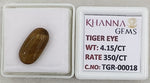 Load image into Gallery viewer, 4.15/CT Tiger Eye with Govt. Lab Certificate-TG00018