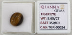 Load image into Gallery viewer, 5.65/CT Tiger Eye with Govt. Lab Certificate-TGR00024