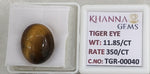 Load image into Gallery viewer, 11.85/CT Tiger Eye with Govt. Lab Certificate-TGR00040