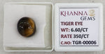 Load image into Gallery viewer, 6.6/CT Tiger Eye with Govt. Lab Certificate-TGR00006
