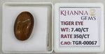 Load image into Gallery viewer, 7.4/CT Tiger Eye with Govt. Lab Certificate-TGR00067
