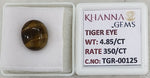 Load image into Gallery viewer, 4.85/CT Tiger Eye with Govt. Lab Certificate-TGR00125