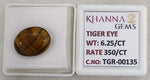 Load image into Gallery viewer, 6.25/CT Tiger Eye with Govt. Lab Certificate-TGR00135