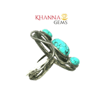Load image into Gallery viewer, 6.40/GM TURQUOISE RING Earrings - G00663