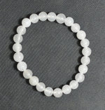 Load image into Gallery viewer, White/Snow Jade bracelet