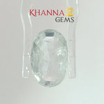 Load image into Gallery viewer, 4.95/CT Natural White Sapphire with Govt Lab Certificate-13121D53981