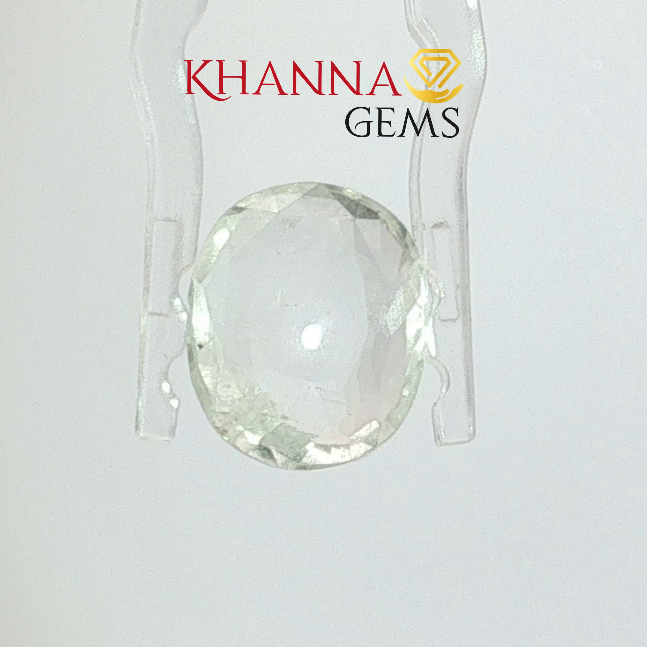 5.65/CT Natural White Sapphire with Govt Lab Certificate-13121D53982