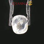 Load image into Gallery viewer, 8.58/CT Natural White Sapphire with Govt Lab Certificate-134893