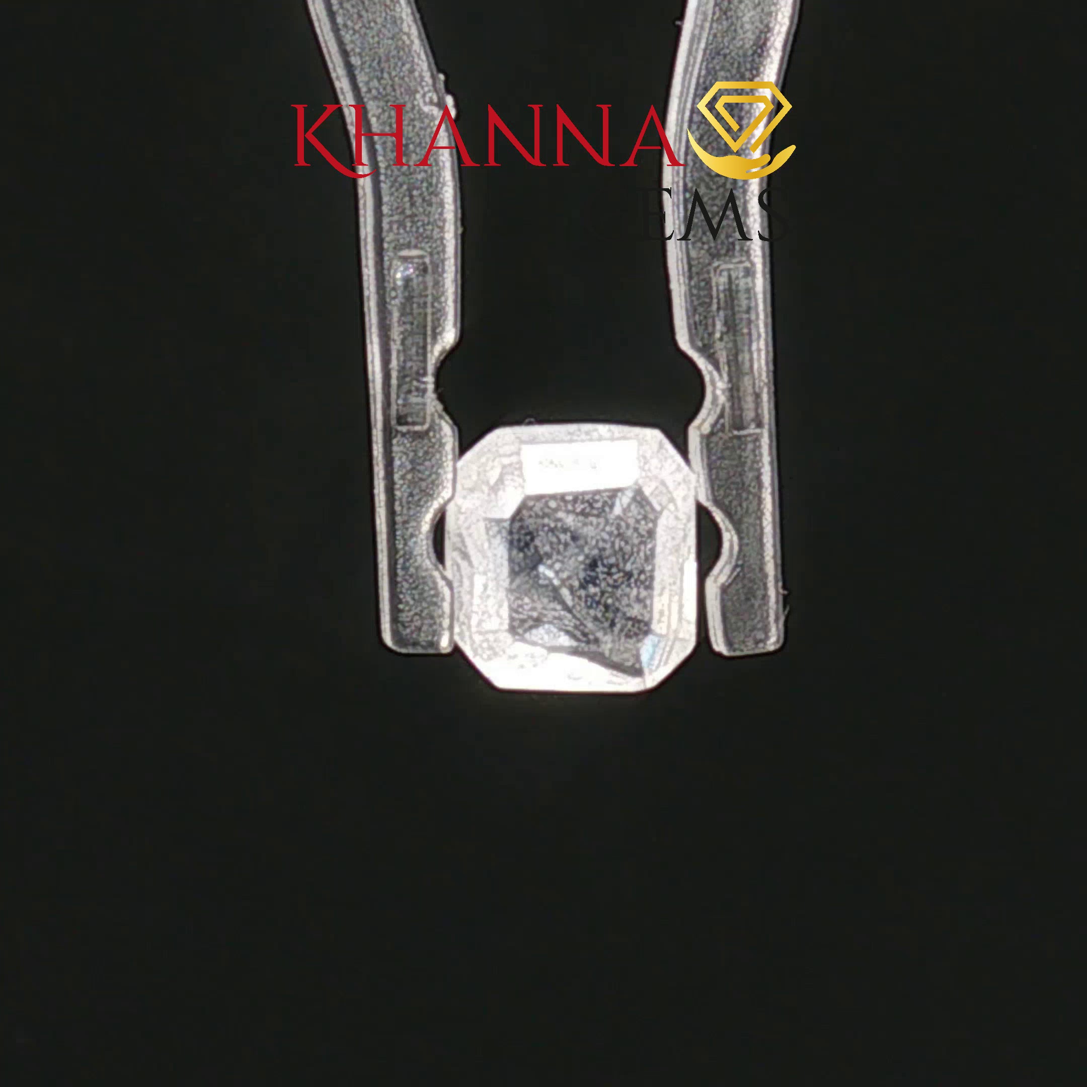 1.10/CT Natural White Sapphire with Govt Lab Certificate-2361D7045