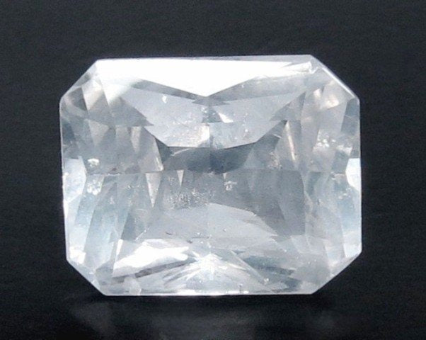 6.53/CT Natural White Sapphire with Govt Lab Certificate (110000)