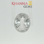 Load image into Gallery viewer, 11.45/CT Natural White Topaz Stone with Govt Lab Certificate -110293