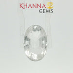 Load image into Gallery viewer, 7.70/CT Natural White Topaz Stone with Govt Lab Certificate -117441