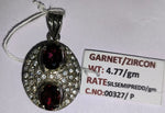 Load image into Gallery viewer, 4.77/GM GARNET / ZIRCON (1650)
