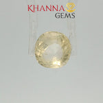 Load image into Gallery viewer, 4.54/CT Natural Yellow Sapphire with Govt Lab Certificate-96900