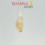 Load image into Gallery viewer, 4.08/CT Natural Yellow Sapphire With Govt Lab Certificate-101347