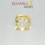 Load image into Gallery viewer, 4.86/CT Natural Yellow Sapphire with Govt Lab Certificate-105304