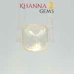 Load image into Gallery viewer, 4.86/CT Natural Yellow Sapphire with Govt Lab Certificate-105304