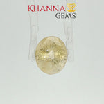 Load image into Gallery viewer, 4.97/CT Natural Yellow Sapphire With Govt Lab Certificate-105328
