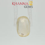 Load image into Gallery viewer, 5.79/CT Natural Yellow Sapphire With Govt Lab Certificate-109243