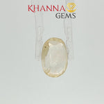 Load image into Gallery viewer, 3.77/CT Natural Yellow Sapphire With Govt Lab Certificate-109640
