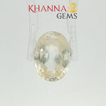 Load image into Gallery viewer, 6.73/CT Natural Yellow Sapphire With Govt Lab Certificate-109971