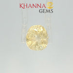 Load image into Gallery viewer, 4.65/CT Natural Yellow Sapphire with Govt Lab Certificate-110009