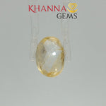 Load image into Gallery viewer, 4.79/CT Natural Yellow Sapphire with Govt Lab Certificate-113401