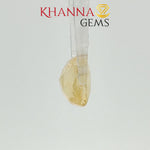 Load image into Gallery viewer, 4.96/CT Natural Yellow Sapphire with Govt Lab Certificate-115661