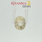 Load image into Gallery viewer, 3.68/CT Natural Yellow Sapphire with Govt Lab Certificate-115805