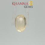Load image into Gallery viewer, 5.50/CT Natural Yellow Sapphire with Govt Lab Certificate-116192