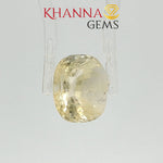 Load image into Gallery viewer, 6.49/CT Natural Yellow Sapphire with Govt Lab Certificate-116293